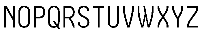 Iosevka Charon 300 Font UPPERCASE