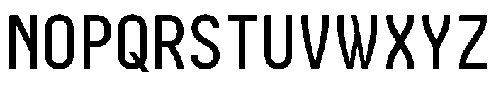 Iosevka Charon 500 Font UPPERCASE