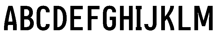 Iosevka Charon 700 Font UPPERCASE