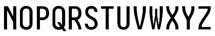 Iosevka Charon Mono 500 Font UPPERCASE