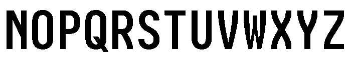 Iosevka Charon Mono 700 Font UPPERCASE