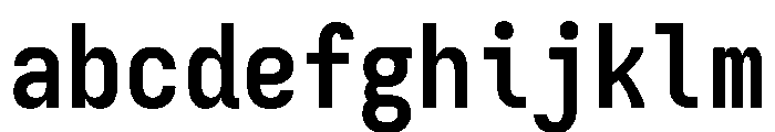 Iosevka Charon Mono 700 FONT