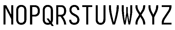 Iosevka Charon Mono Regular Font UPPERCASE