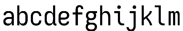 Iosevka Charon Mono Regular FONT