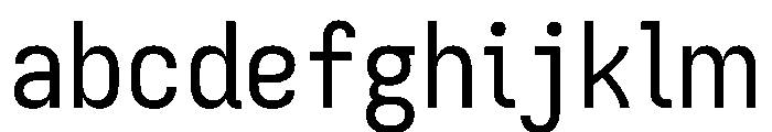 Iosevka Charon Regular FONT