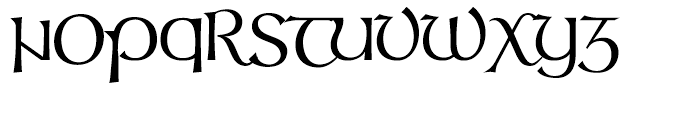 Iona Regular Font UPPERCASE