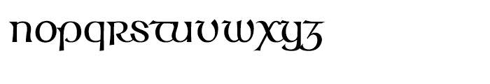 Iona Regular Font LOWERCASE