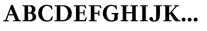 Ioannem Bold Font UPPERCASE