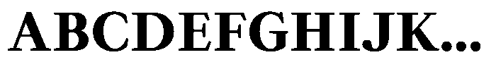 Ioannem Extra Bold Font UPPERCASE