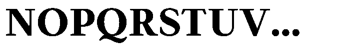 Ioannem Extra Bold Font UPPERCASE