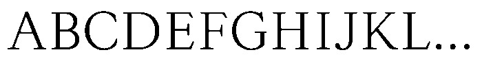 Ioannem Light Font UPPERCASE