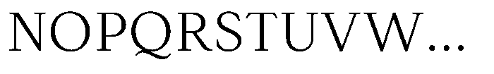 Ioannem Light Font UPPERCASE