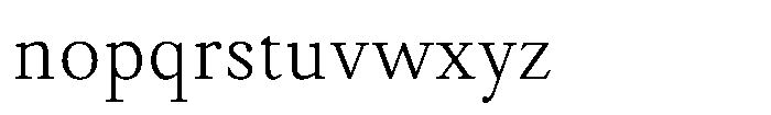 Ioannem Light Font LOWERCASE