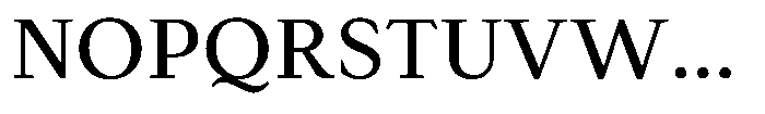 Ioannem Medium Font UPPERCASE