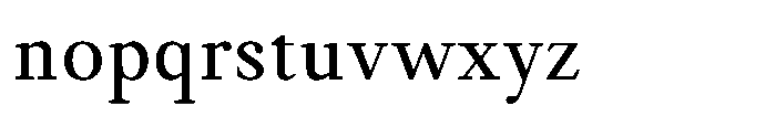 Ioannem Medium Font LOWERCASE