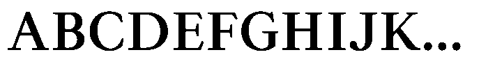 Ioannem Semi Bold Font UPPERCASE