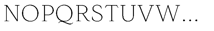 Ioannem Thin Font UPPERCASE
