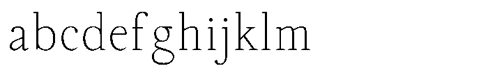 Ioannem Thin FONT