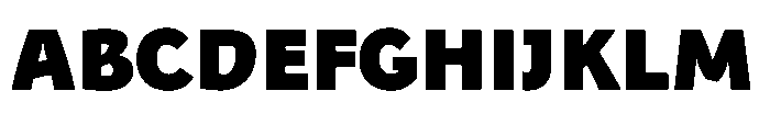 Iommyz Black Font UPPERCASE