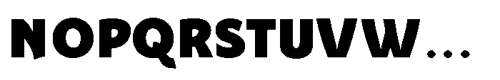 Iommyz Black Font UPPERCASE