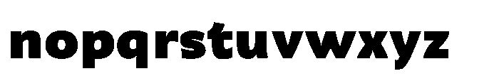 Iommyz Black Font LOWERCASE