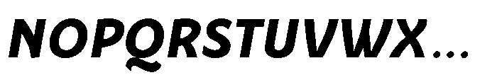 Iommyz Bold Italic Font UPPERCASE