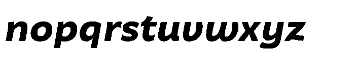 Iommyz Bold Italic Font LOWERCASE