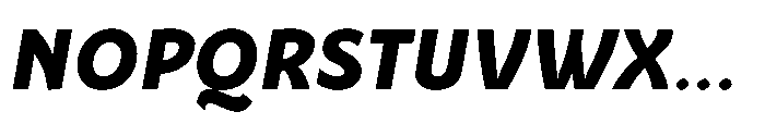 Iommyz Heavy Italic Font UPPERCASE