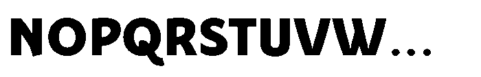 Iommyz Heavy Font UPPERCASE