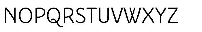 Iommyz Light Font UPPERCASE