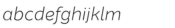 Iommyz Thin Italic FONT