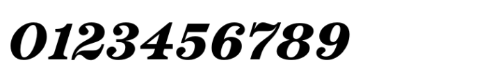 Ionic No 5 Pro Black Italic Font OTHER CHARS
