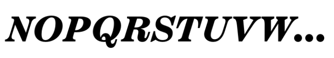 Ionic No 5 Pro Black Italic Font UPPERCASE