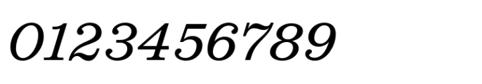 Ionic No 5 Pro Italic Font OTHER CHARS