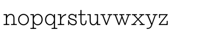 Ionic No 5 Pro Light Font LOWERCASE