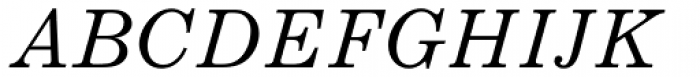 Ionic Std Italic Font UPPERCASE