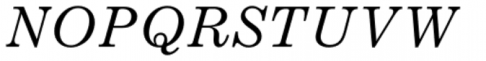 Ionic Std Italic Font UPPERCASE