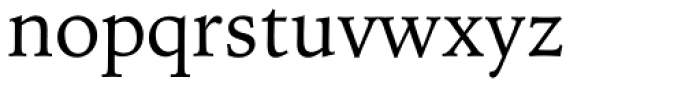 Iowan Old Style BT Roman Font LOWERCASE