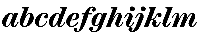 Ionic Modern Deck Bold Italic FONT