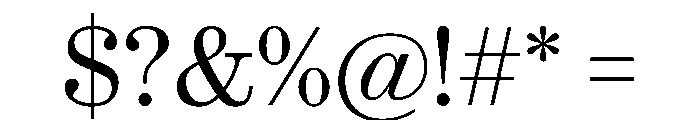Ionic Modern Deck Light Font OTHER CHARS