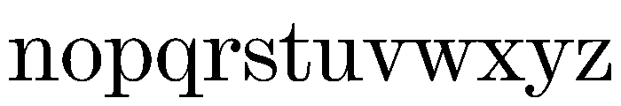 Ionic Modern Deck Light Font LOWERCASE