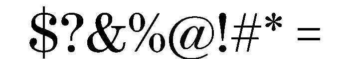 Ionic Modern Deck Regular Font OTHER CHARS