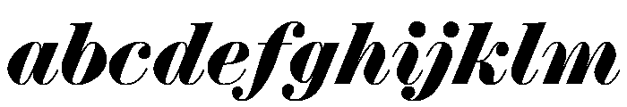 Ionic Modern Poster Extrabold Italic FONT