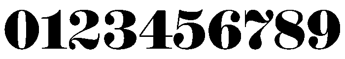 Ionic Modern Poster Extrabold Font OTHER CHARS