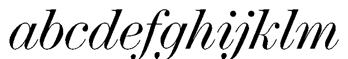 Ionic Modern Poster Light Italic FONT