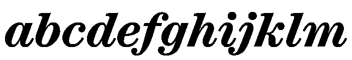 Ionic Modern Text Bold Italic FONT