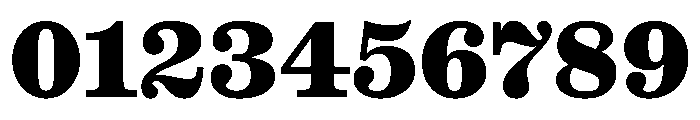 Ionic Modern Text Extrabold Font OTHER CHARS