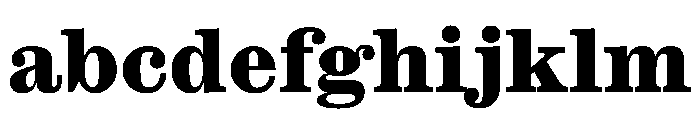 Ionic Modern Text Extrabold FONT