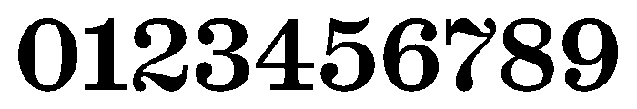 Ionic Modern Text Medium Font OTHER CHARS