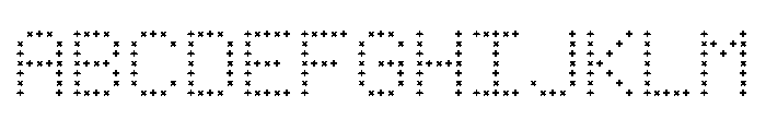 IotaDisplayA MediumItalic Font UPPERCASE